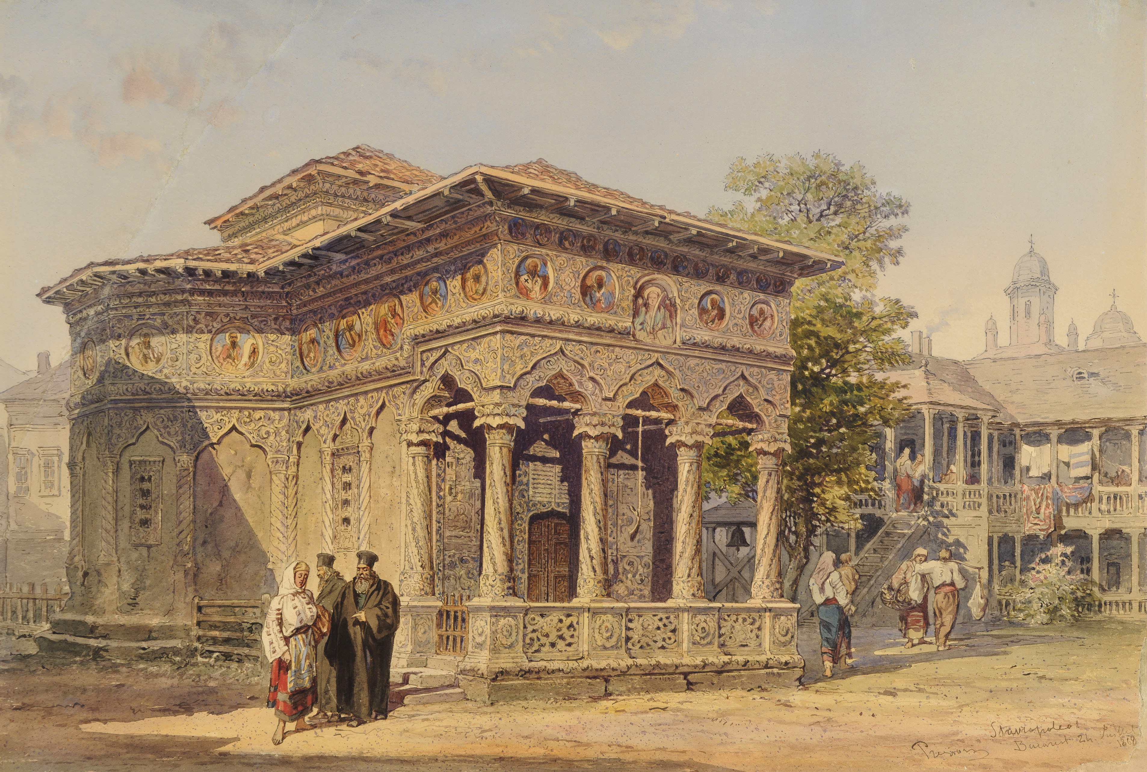 Biserica Stavropoleos 1868