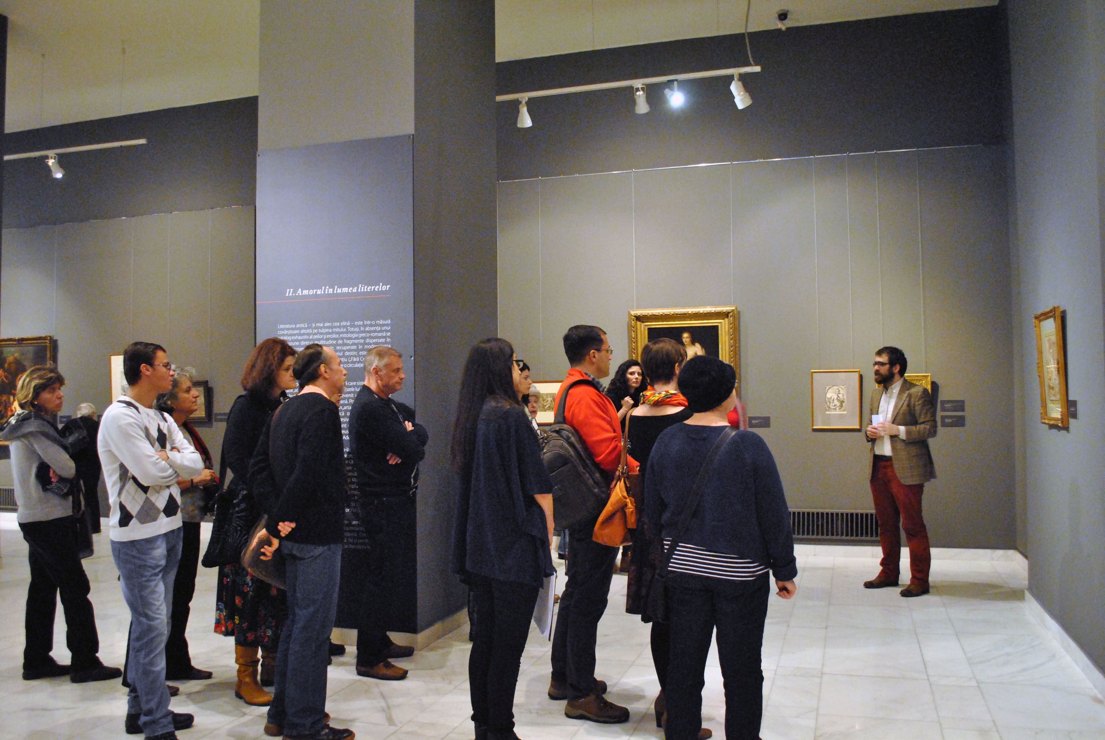 Vizită ghidată în expoziţia „Ars Amandi. Tema iubirii în arta europeană a secolelor XVI - XIX” în compania curatorului 