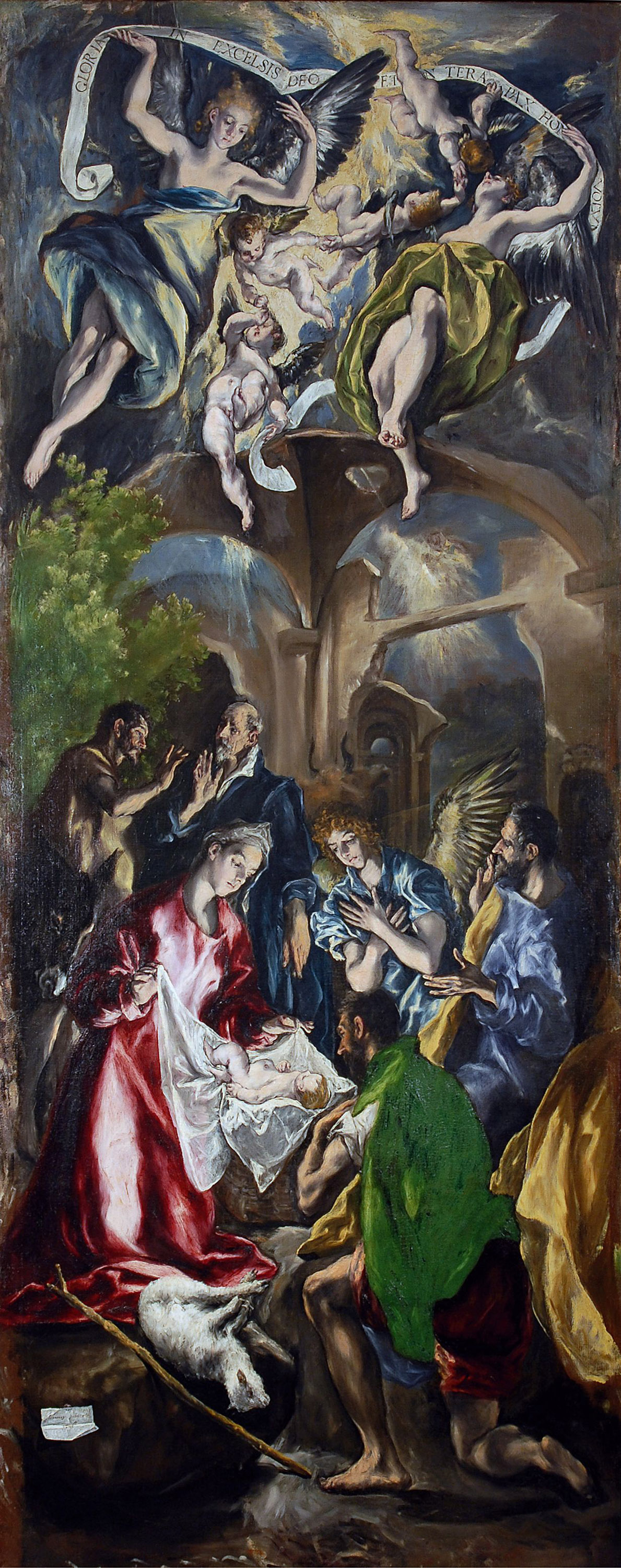 El Greco - Adoraţia păstorilor