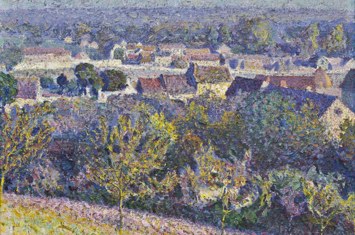 Vedere din Giverny seara (1908) - Samuel Mützner