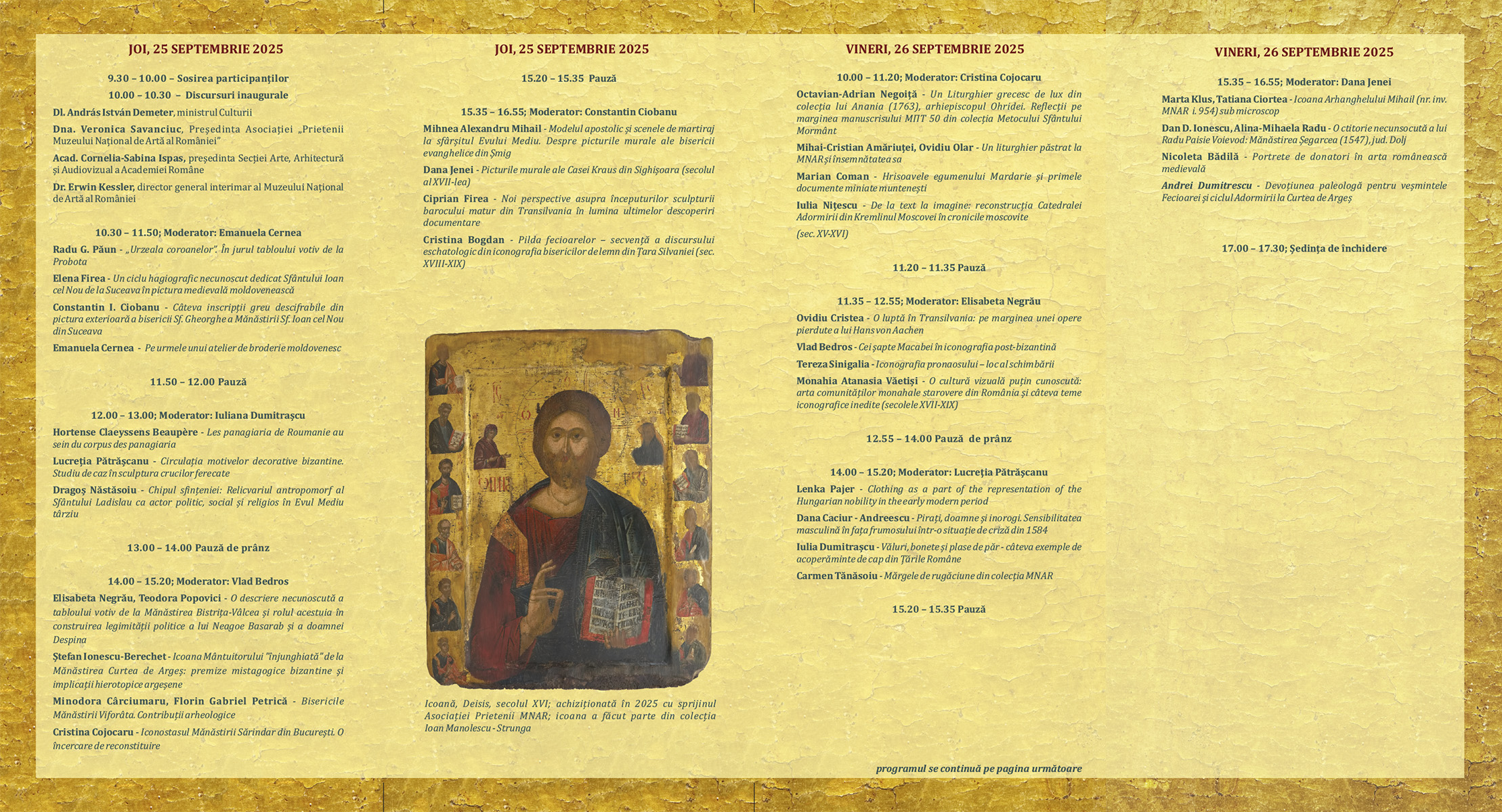 Program sesiune